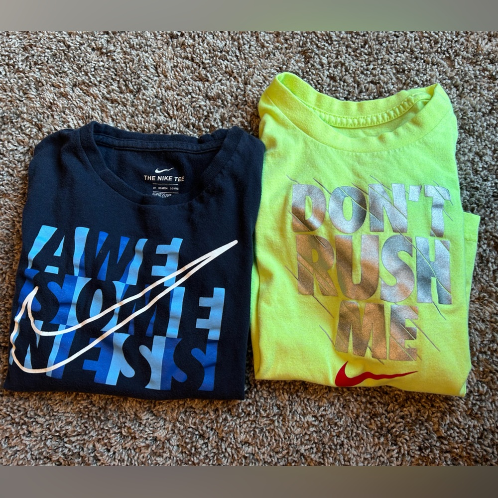 Boys Nike long sleeve tshirts